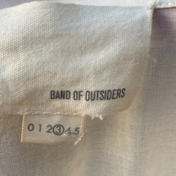 Band Of Outsiders Eyelet Sleevelss Dress Size Large - Picture 7 of 9